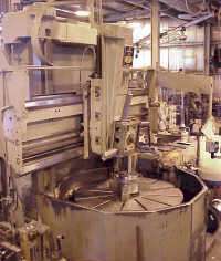 Bullard 56" verticle turret lathe